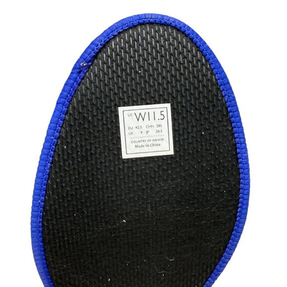 Rothy's The Flat Round Toe In Maritime Navy ballet shoes women's size 11.5 - Picture 6 of 8